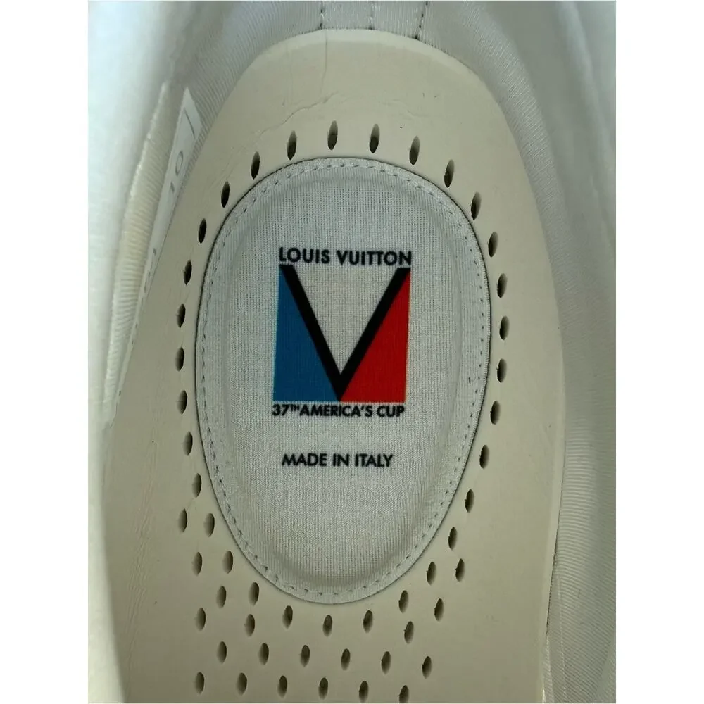 Louis Vuitton Baracuda men sneakers size 10US limited edition Authentic